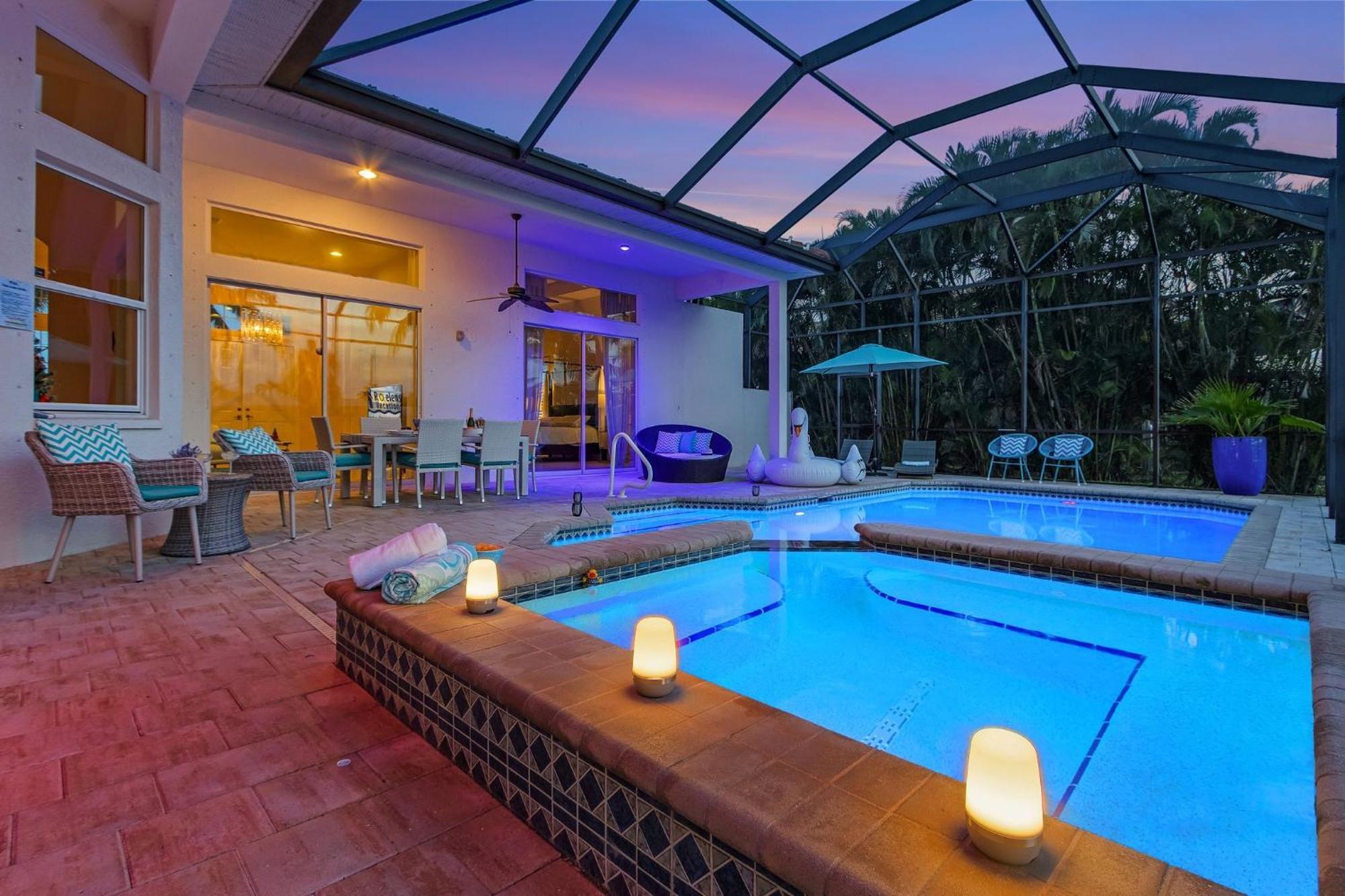 Villa Azurro, Cape Coral Exterior foto